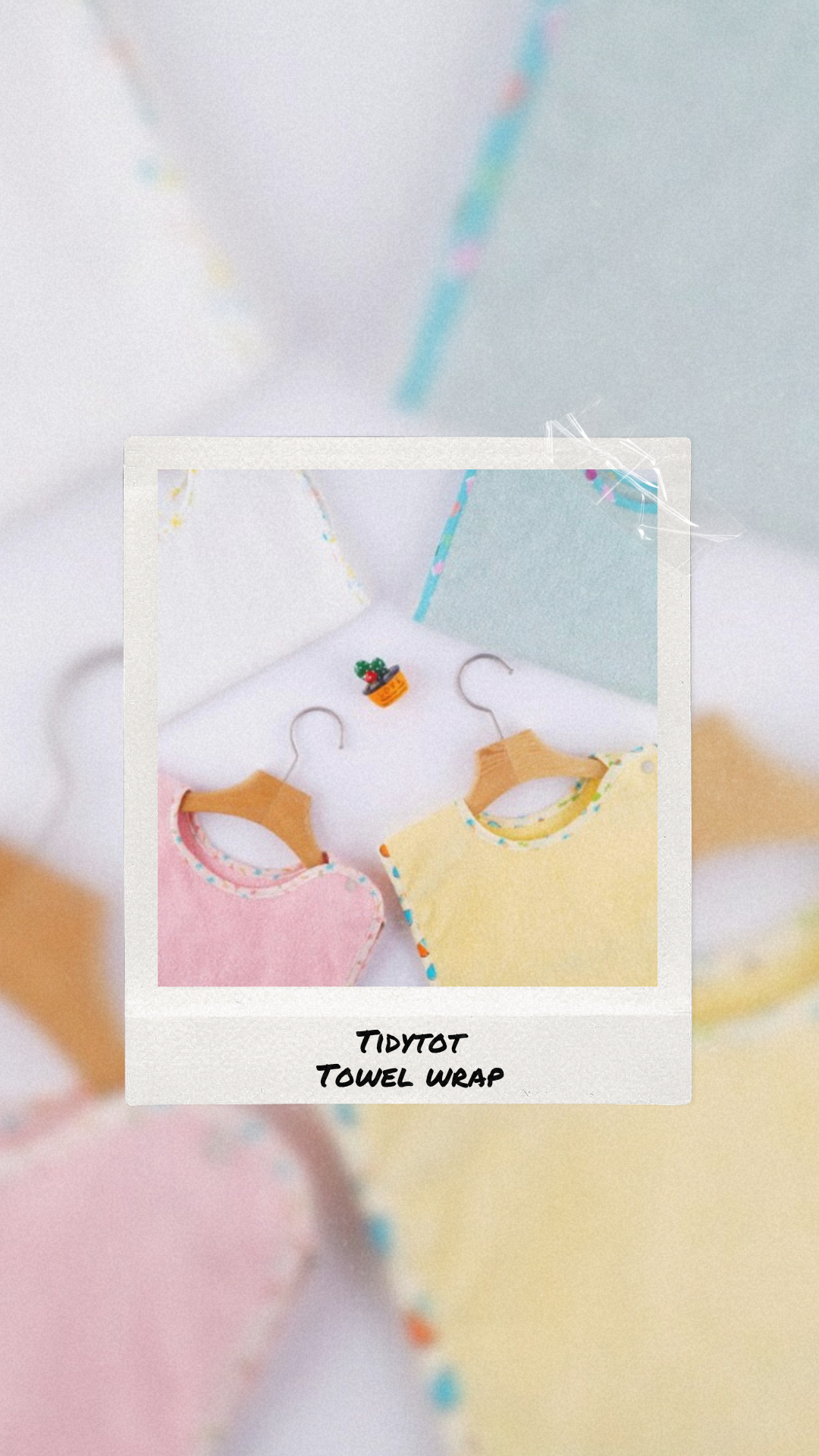 "TidyTot" Towel Wrap